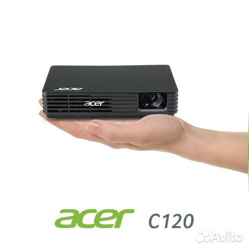 Проектор acer C120 черный