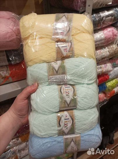 Пряжа Alize softy Plus