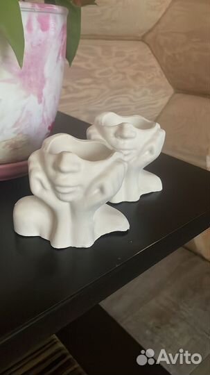 Фигурки, кашпо из гипса