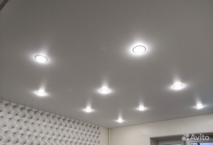 Натяжные потолки, честные цены, договор, гарантия