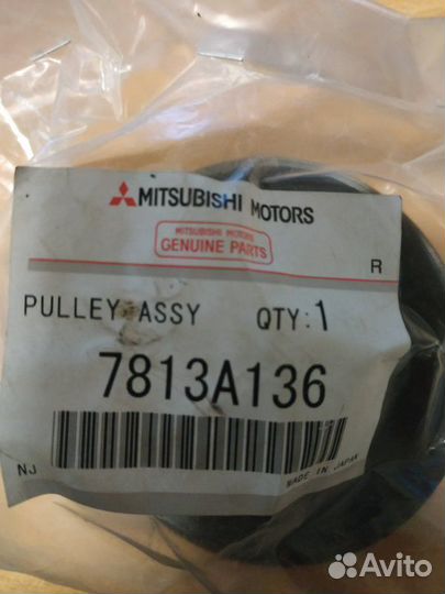 Натяжной ролик Mitsubishi Pajero 4 V8 W 4M41