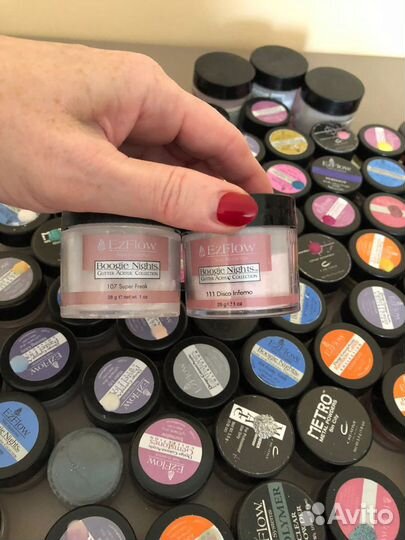 Цветные Акриловые пудра