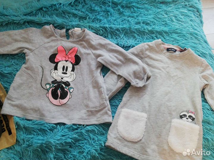 Вещи пакетом на девочку 80