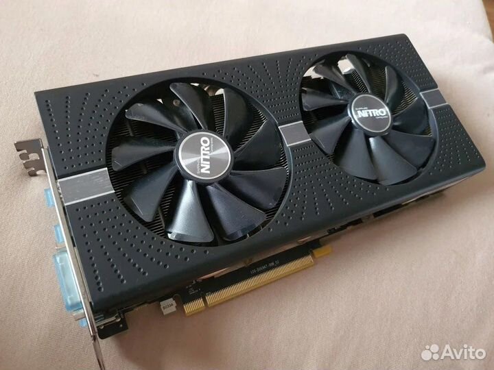 Видеокарта Sapphire Nitro+ RX580/570 8gb
