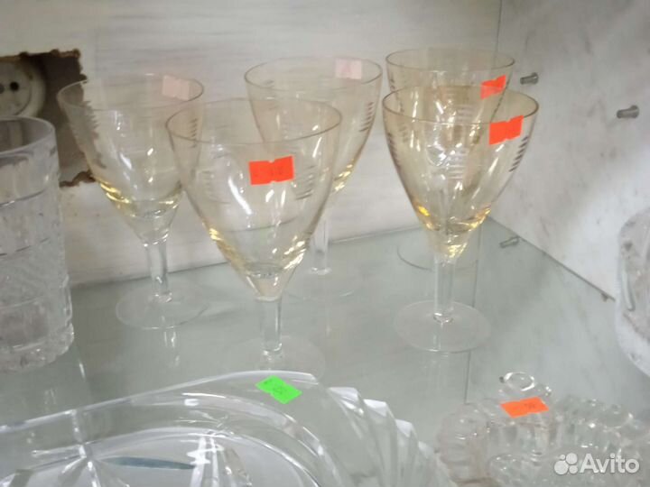 Фужеры, рюмки СССР