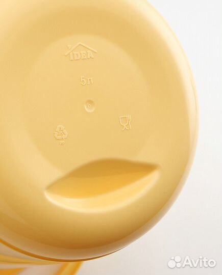 Ведро новое idea, 5 л, полипропилен, Россия