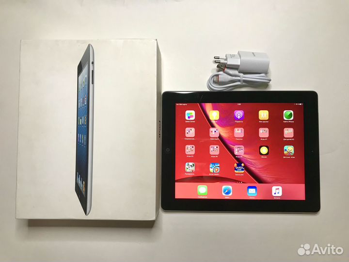 iPad 4 32 GB Wi-Fi + SIM Отличный