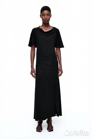 Костюм женский с юбкой вискоза Cos