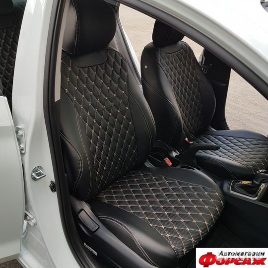 Авточехлы Тойота Королла Е170 Автомобильные чехлы