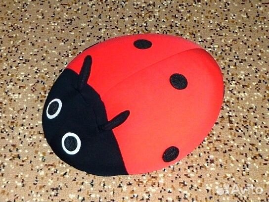 Мягкая игрушка «Божья коровка» 33 x 27 см