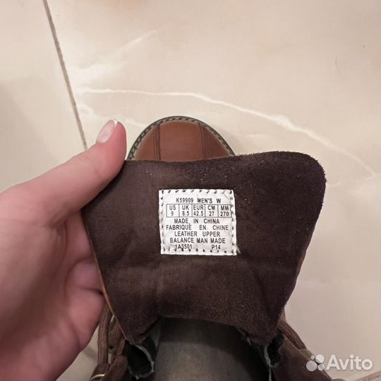 Кожаные мужские ботинки Rockport