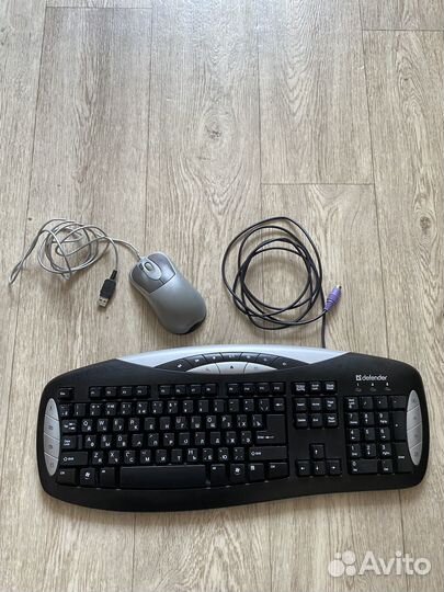 Клавиатура defender и мышь a4tech