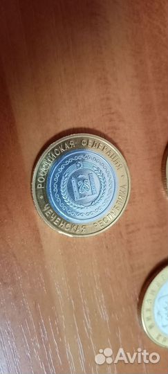 10 рублей 2010 копии чяп янао Чечня Пермь.3 шт