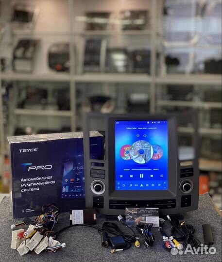 Штатная магнитола Infiniti Fx35 06-09 Tesla 3-32