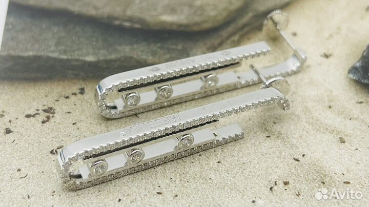 Серьги messika move uno