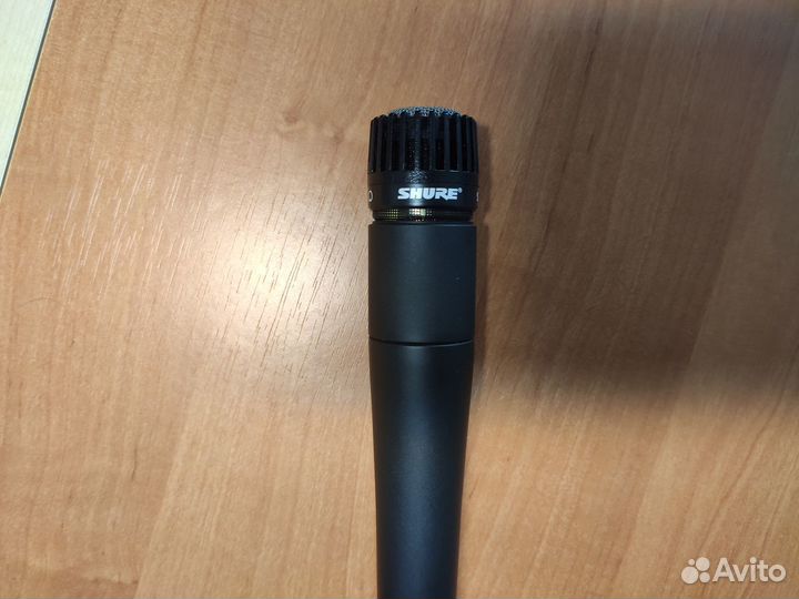 Микрофон Shure SM57 с поп фильтром