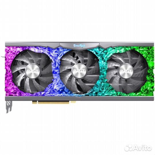 Видеокарта Palit GeForce RTX 3080 GameRock (LHR)