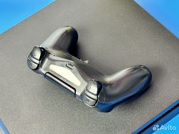 Sony PS4 Slim Model CUH-2208A Jet Black (чёрная)