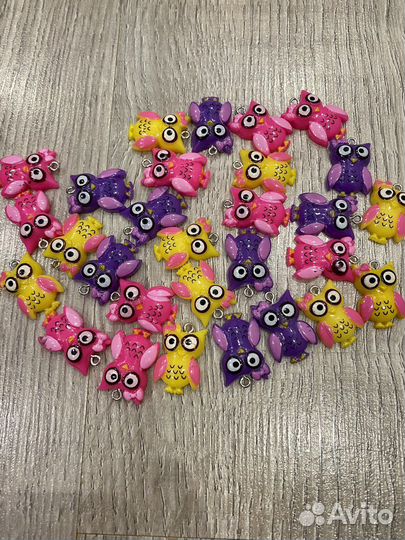 Подвески Совушки (для рукоделия)