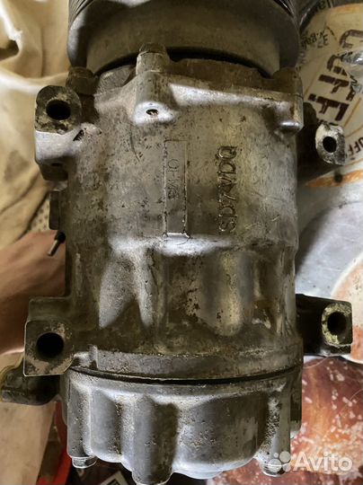 Компрессор кондиционера renault logan 1