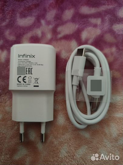 Оригинальное зу Infinix 45,33,18,10W. Honor 66,40W