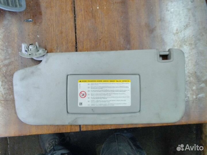 Козырёк солнцезащитный chevrolet orlando левый