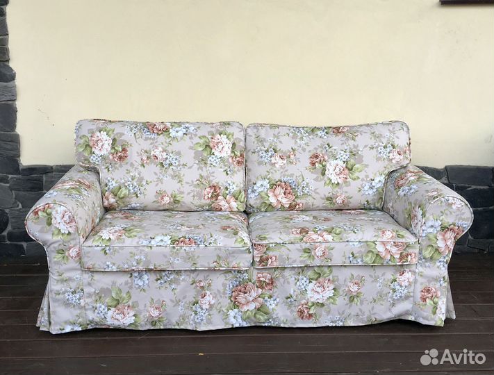 Чехол для дивана-кровати Экторп 2-местный (икеа)