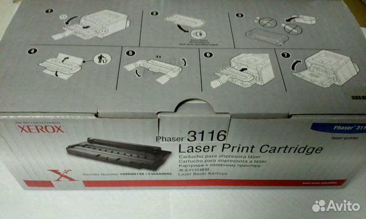 Картридж для Xerox Phaser 3116 (109R00748)