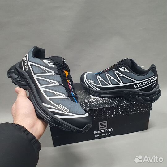 Кроссовки salomon xt6 Black размеры от 41 до 45