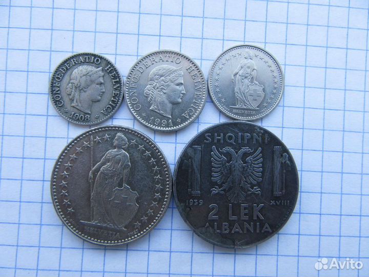 Монеты Европы и Азии