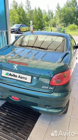 Peugeot 206 1.6 AT, 2004, 185 000 км