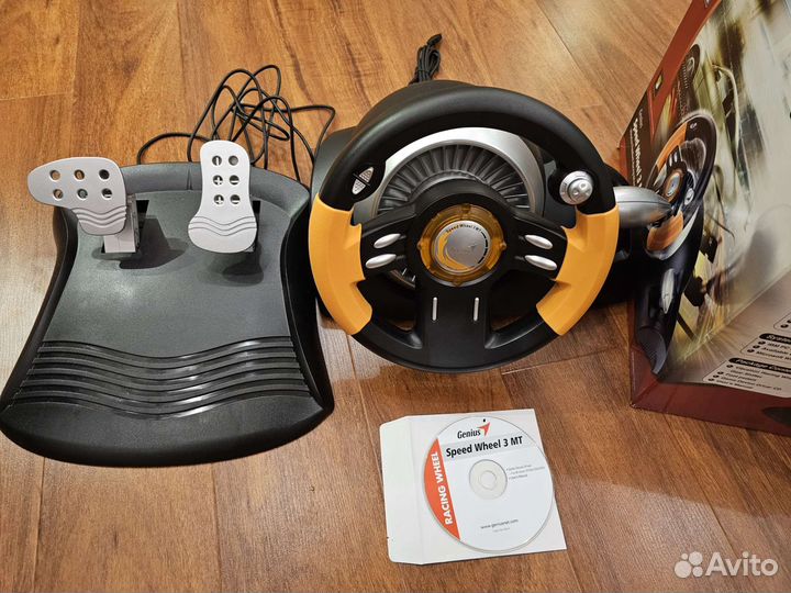 Игровой руль Genius Speed Wheel 3 MT