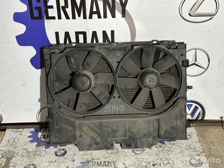 Вентилятор радиатора Mercedes w140