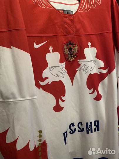 Хоккейный свитер Nike сборной России по хоккею