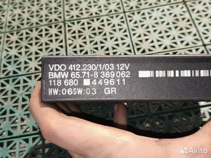 Блок круиз-контроля вмw 7-сеpия Е38