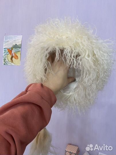 Папаха из пушистой и кучерявой овчины