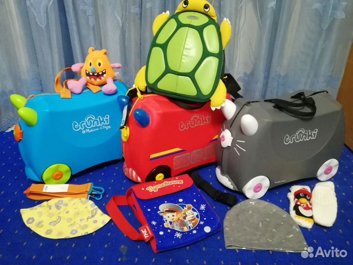 Чемодан детский на колесах Trunki рюкзак Самсонит