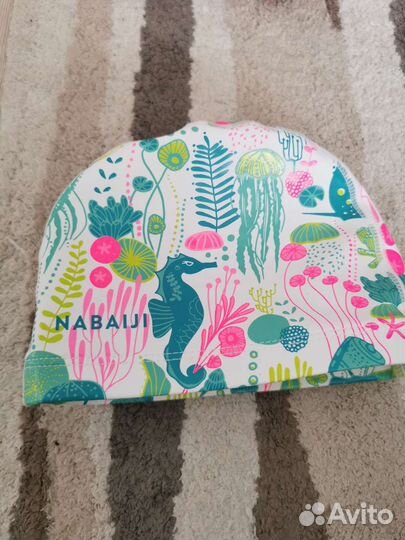 Шапочка для бассейна 51-56 детская новая декатлон