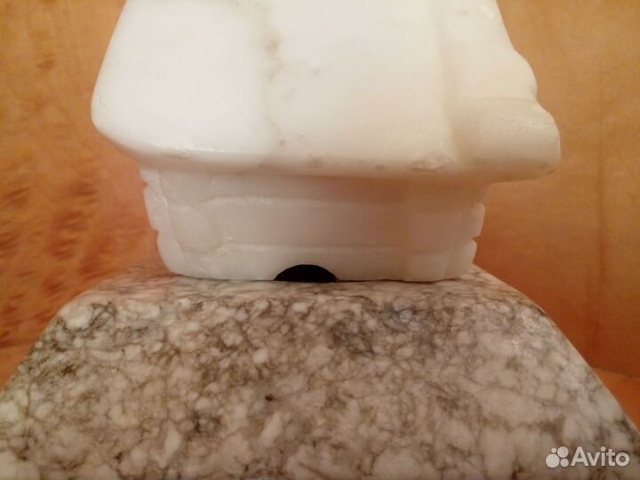 Светильник-Ночник настольный Домик Избушка Камень