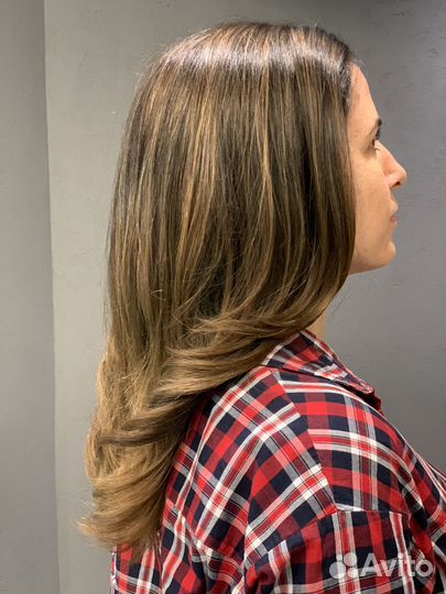 Окрашивание волос airtouch