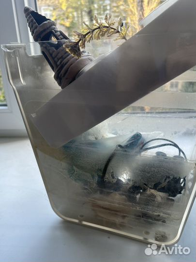 Аквариум с аксессуарами
