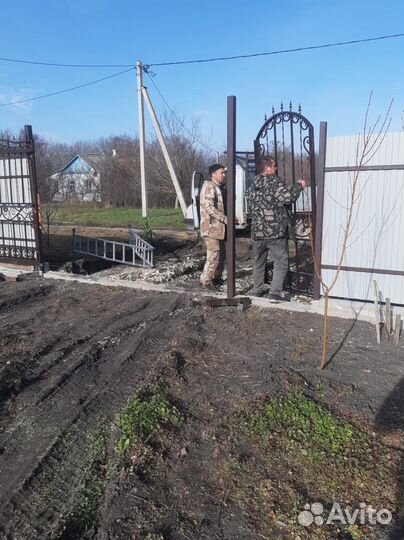 Кованые ворота и калитки под заказ