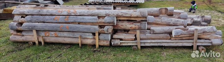 Сруб бани сосна