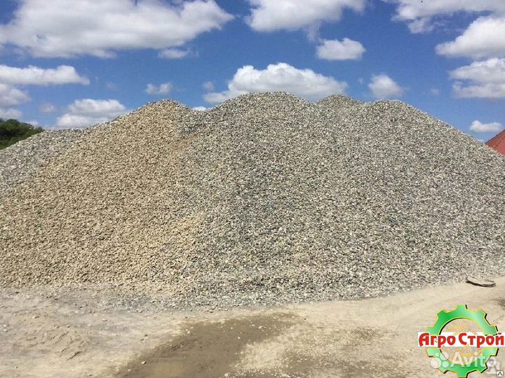Щебень гравийный