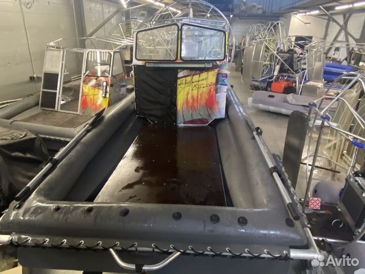 Аэролодка Бриз «Рыбак» Honda D17-135 л.с