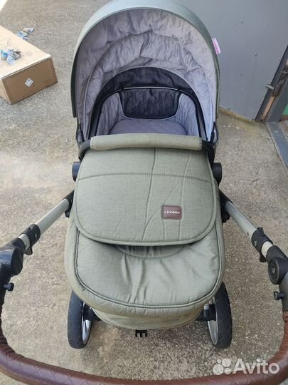 Коляска luxmom 3 в 1 бу