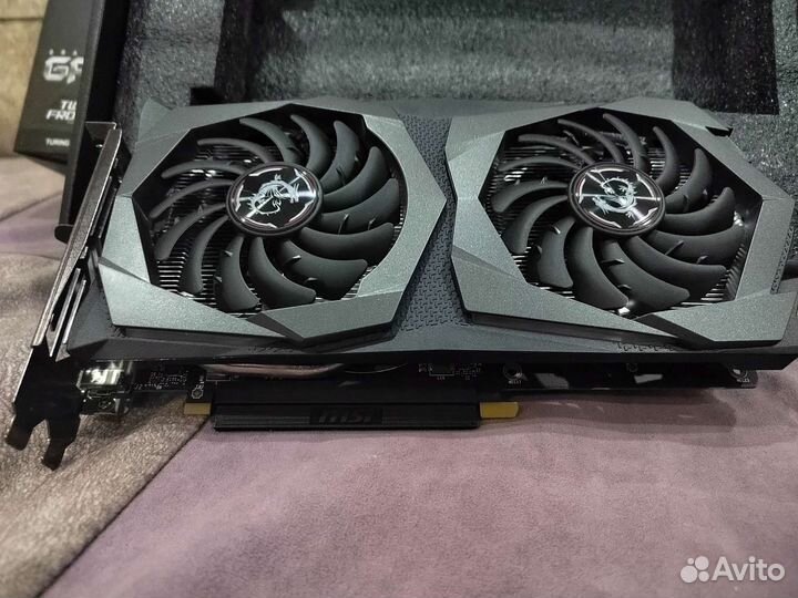 Видеокарта MSI GTX 1650 gaming X