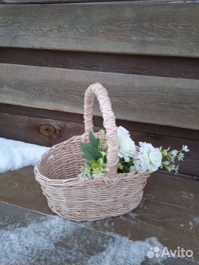 Корзина плетеная. Своими руками
