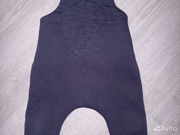 Полукомбинезон утепленный размер 80