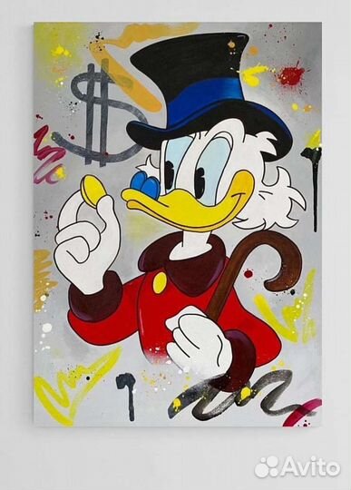 Картина на холсте акрилом